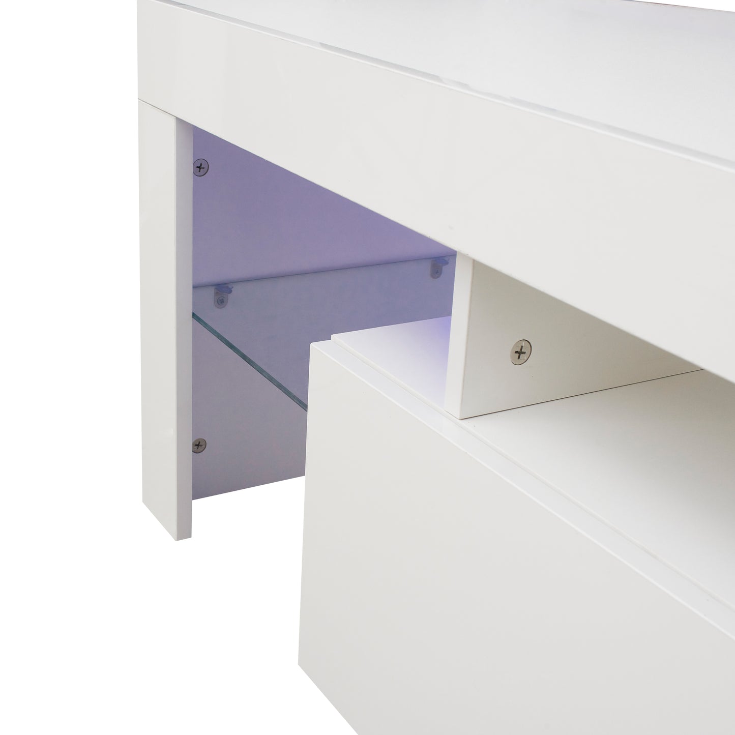 Napa Modern Velvet TV Stand