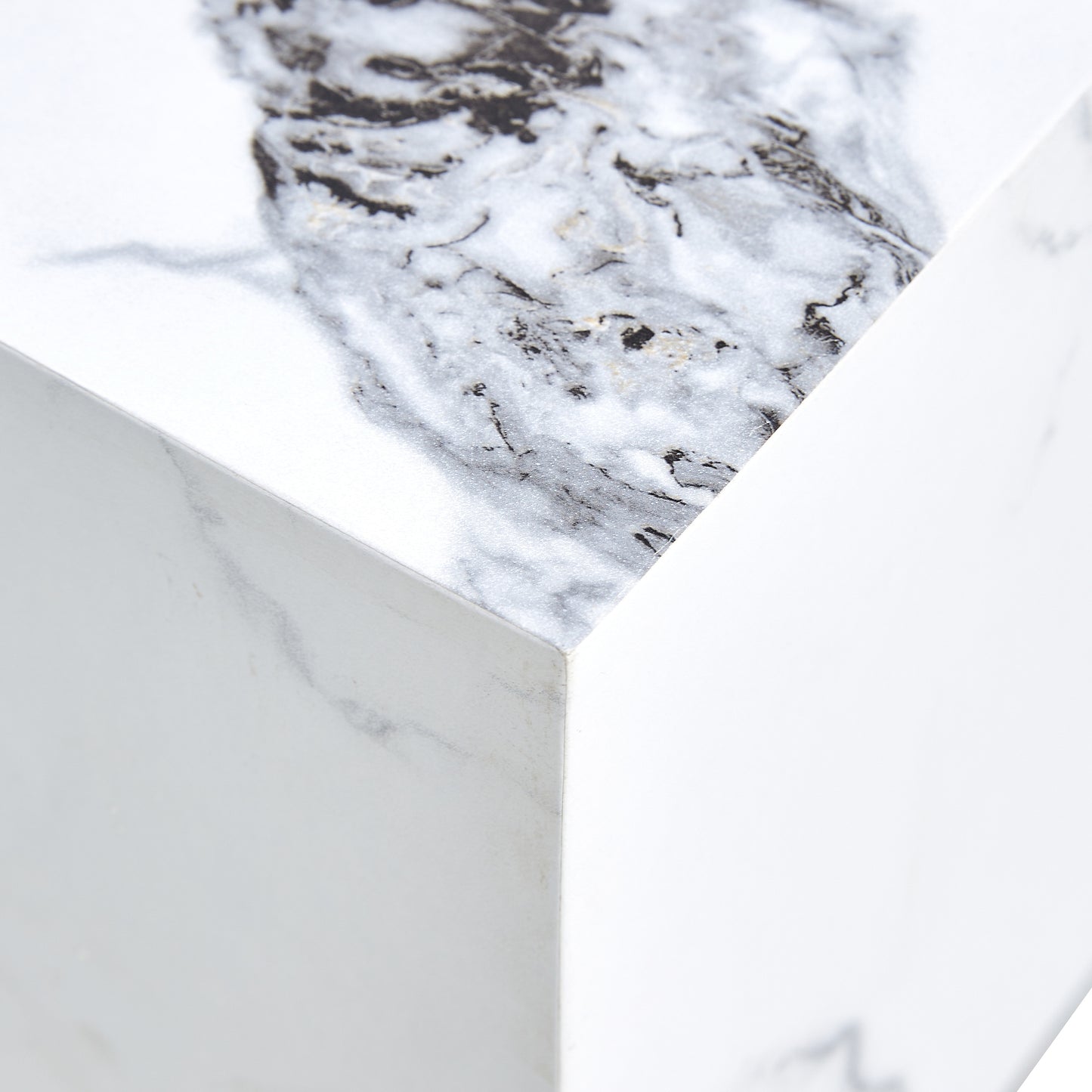 Kingsly Modern Marble Coffee Table