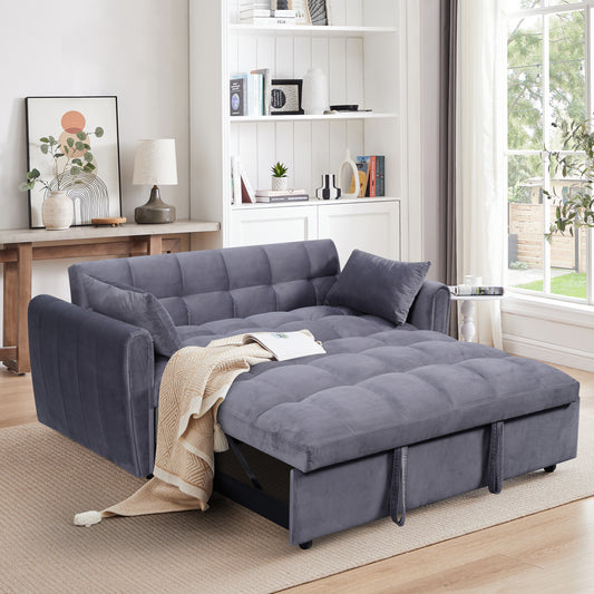 Napa Modern Velvet Foldable Sofa