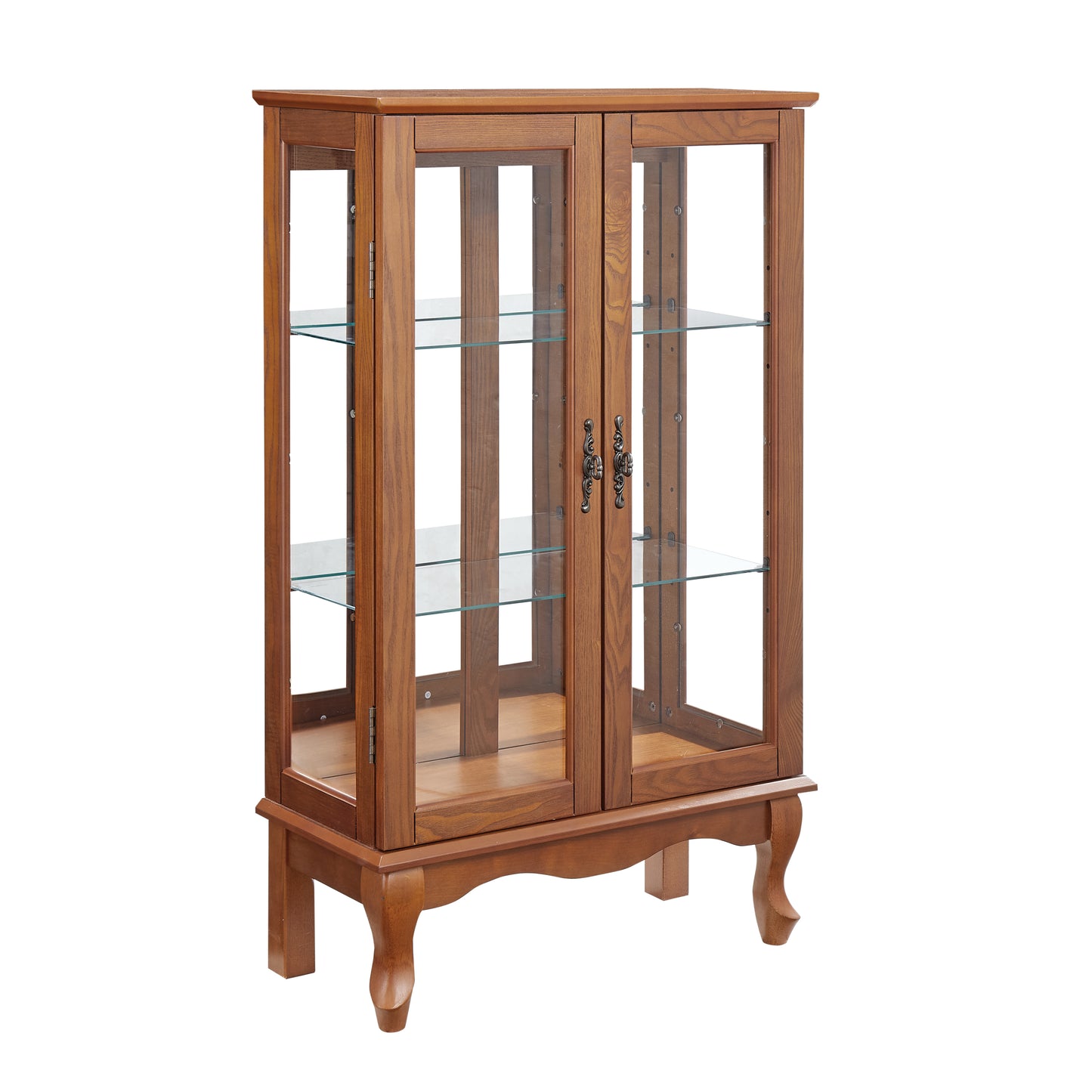 Jiron Traditional Mirrored Display Cabinet