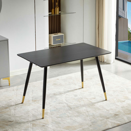 Kingsly Modern Velvet Dining Table