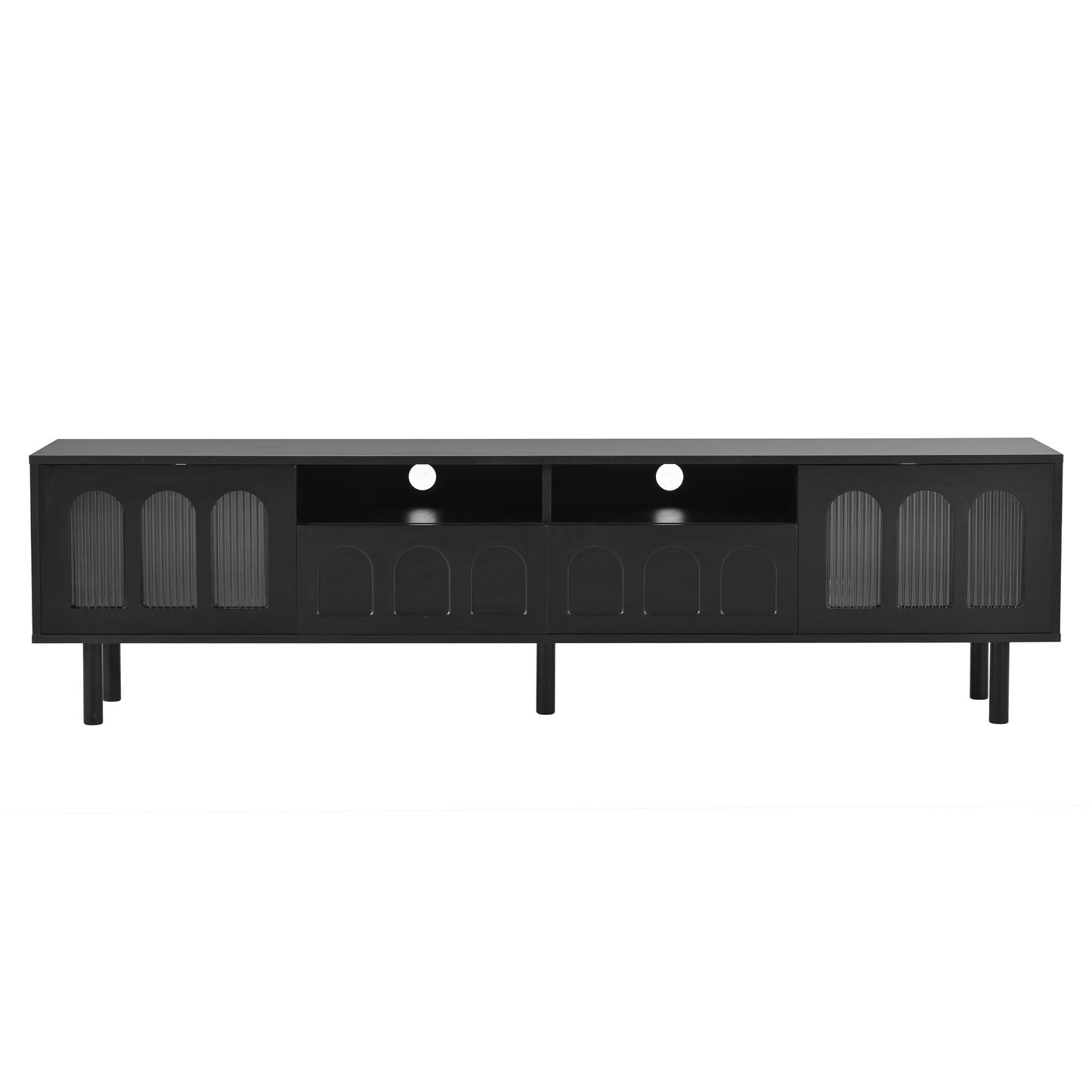 Kingsly Contemporary ON-TREND LED TV Stand