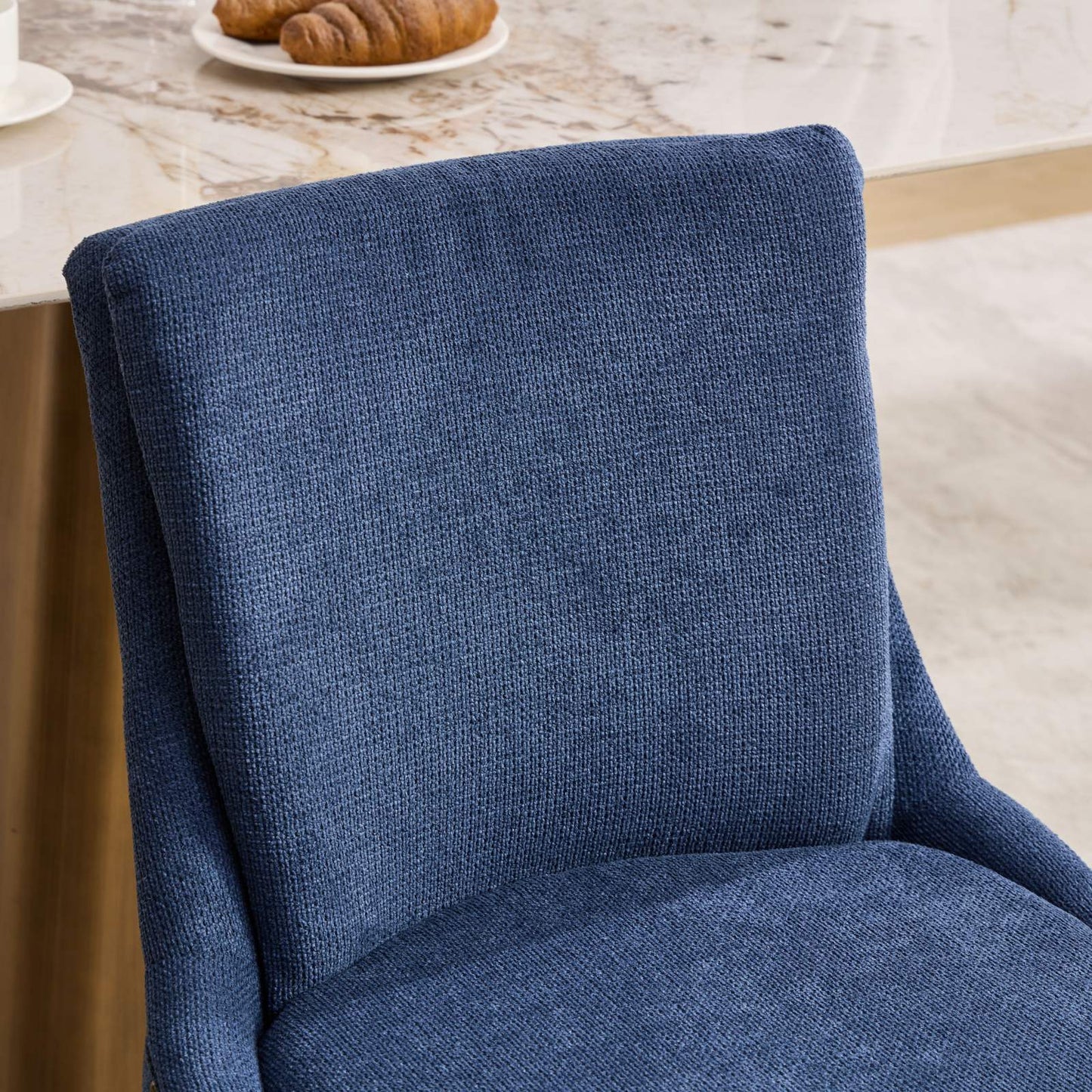 Healdsburg Modern Chenille Dining Chairs