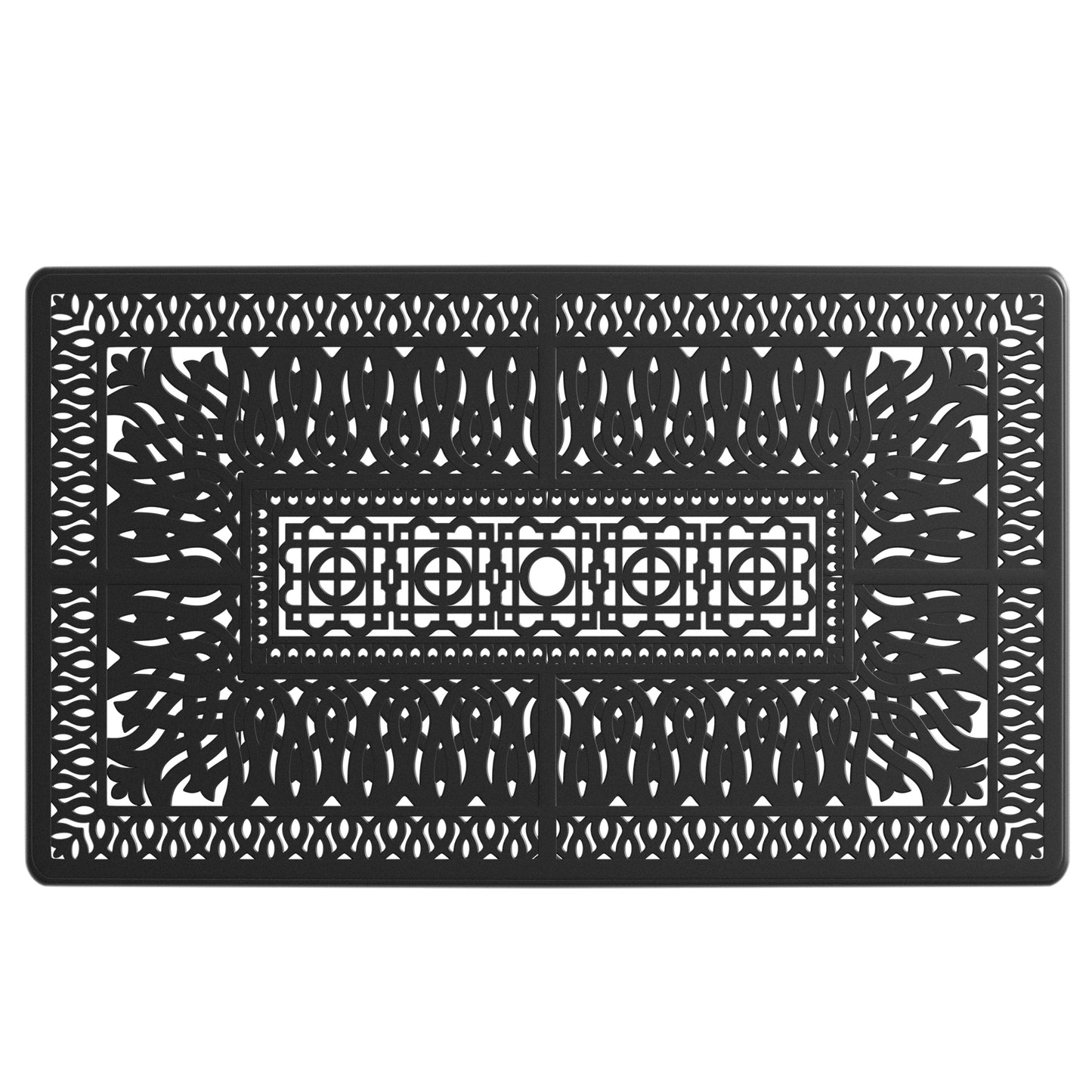 Justo Modern Cast Aluminum Patio Table