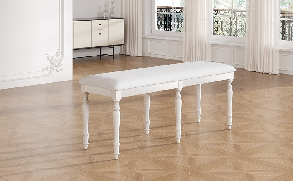 Healdsburg Traditional Classic Velvet Dining Bench