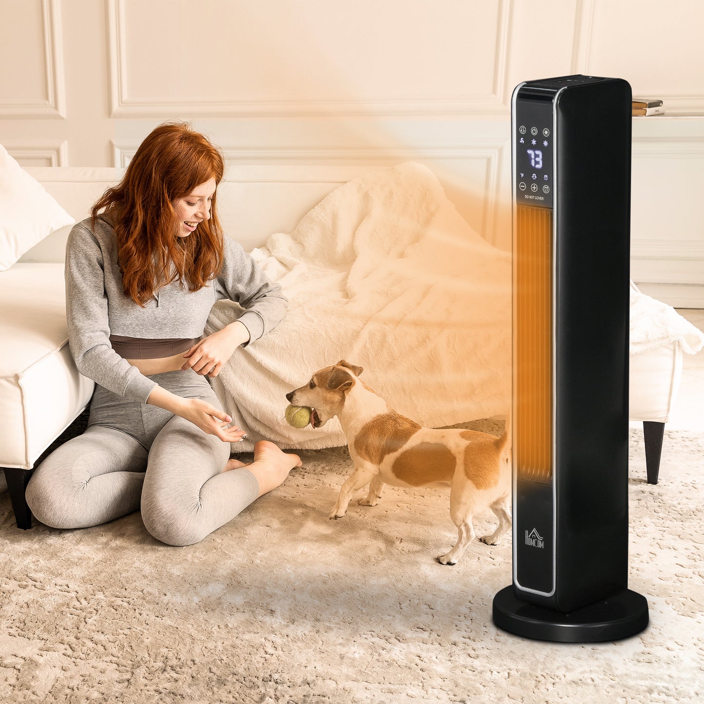 Oakridge Modern Oscillating Electric Heater
