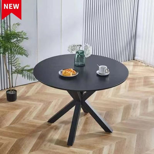 Amity Mid-Century Pedestal Dining Table