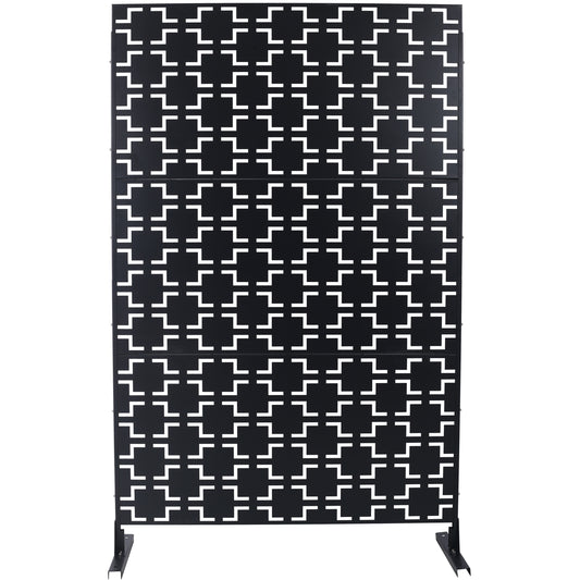 Cleo Industrial Metal Privacy Screen