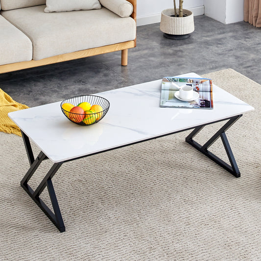 Lazzareschi Modern Monarch Rock Coffee Table