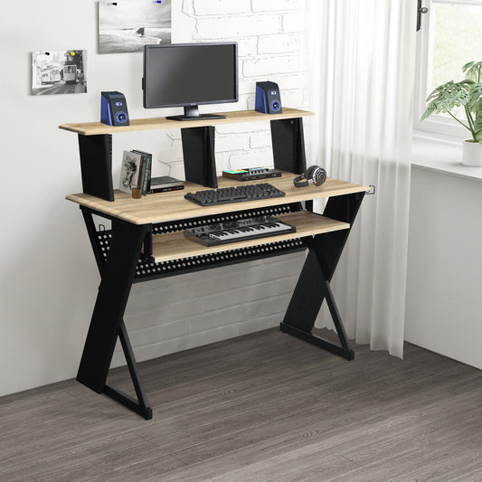 Fitch Industrial Natural Music Desk