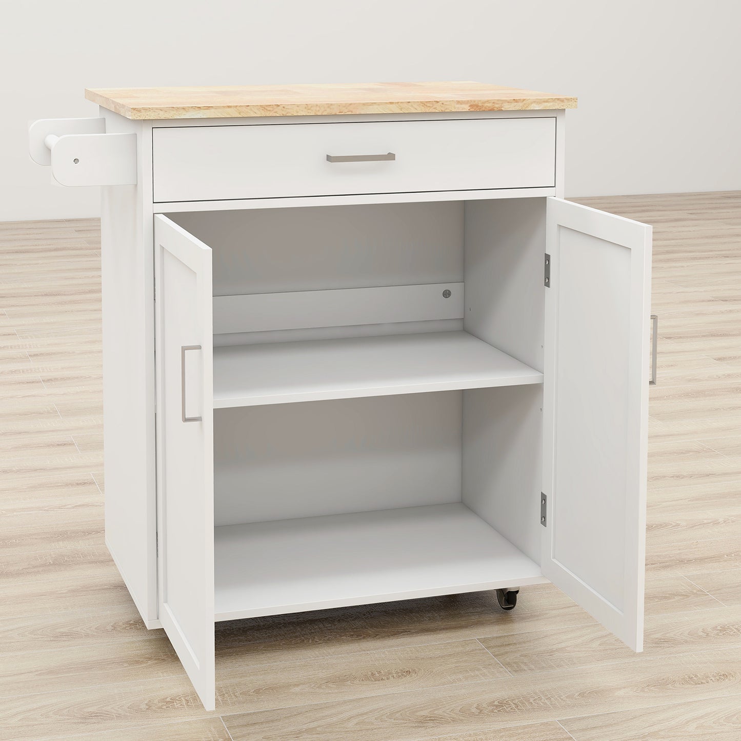 Ghivi Modern Kitchen Dining Trolley Cart