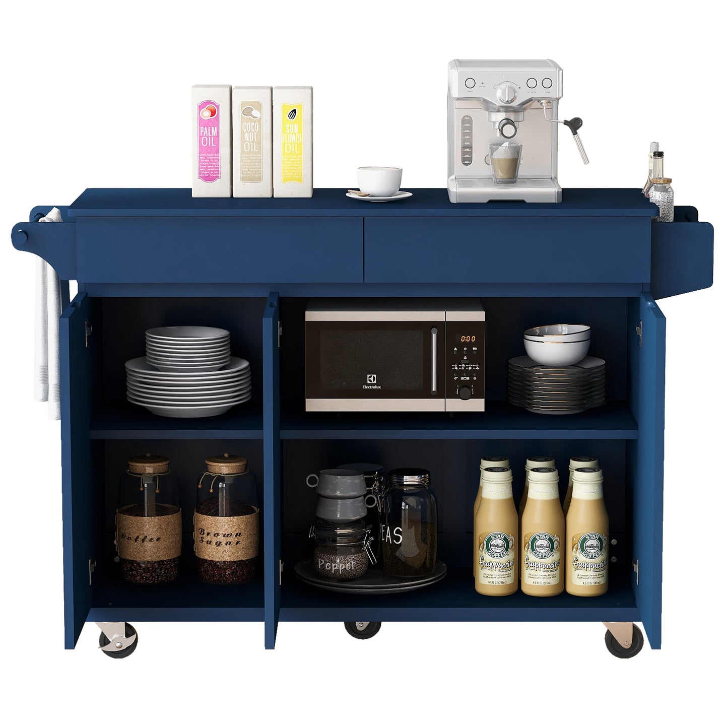 Eda Modern Classic Kitchen Island