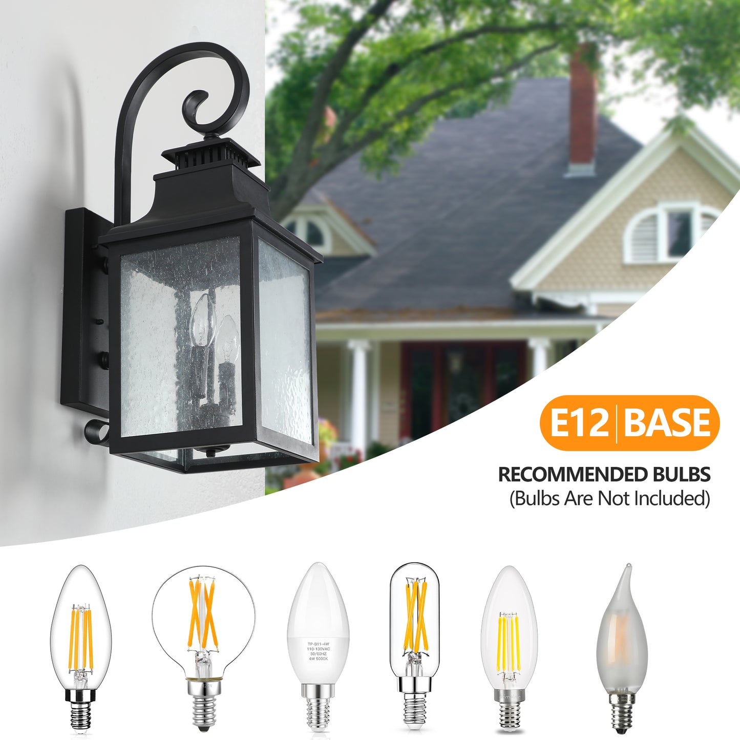 Kingsly Traditional Outdoor Wall Lamps