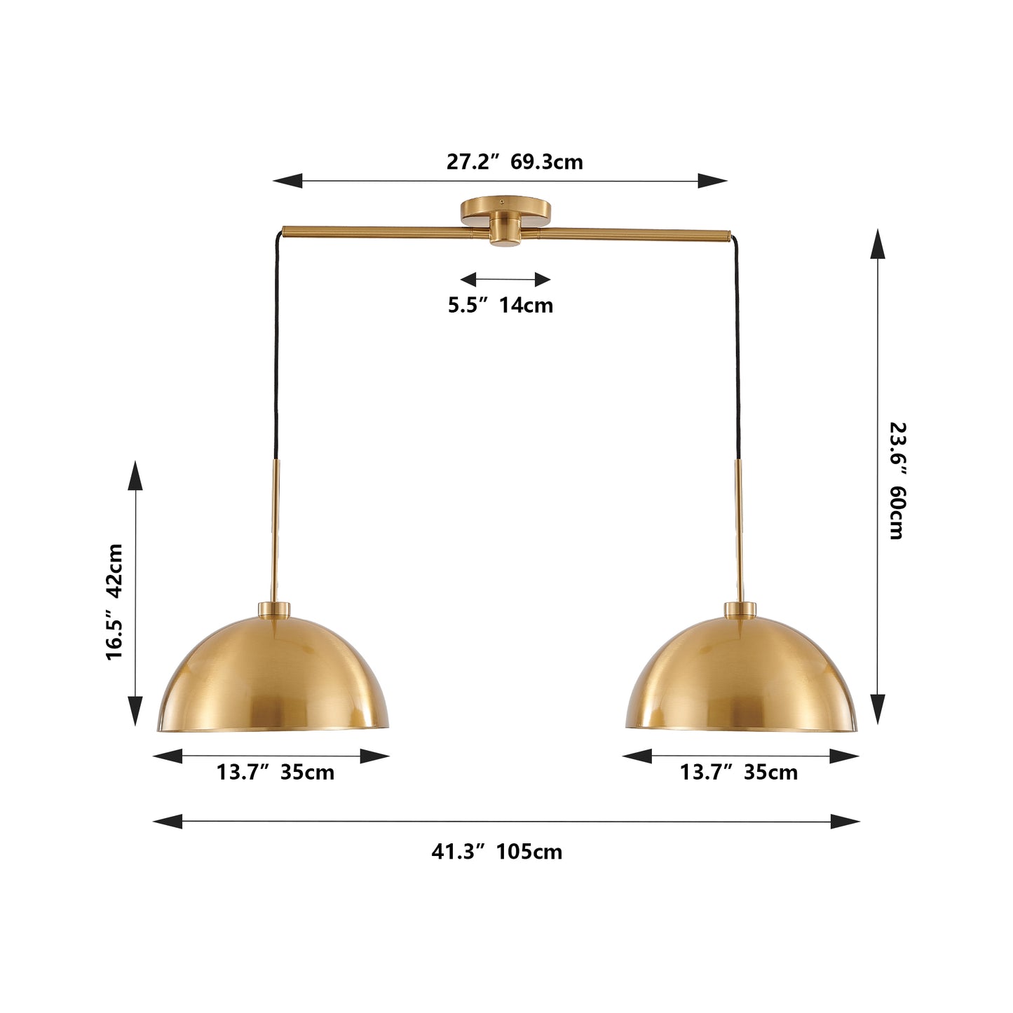 Elmcrest Industrial Hanging Light