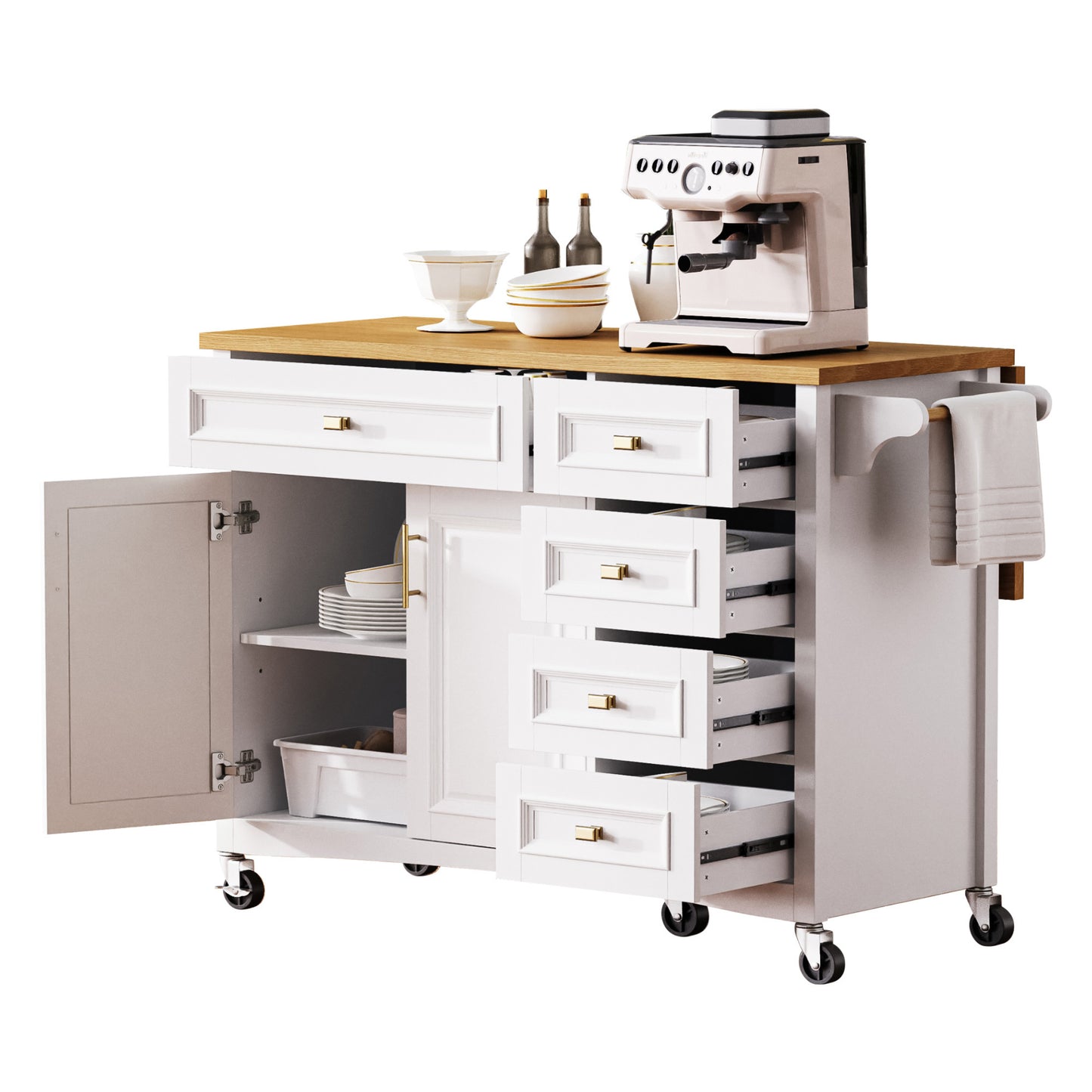 Cleo Modern Kitchen Island