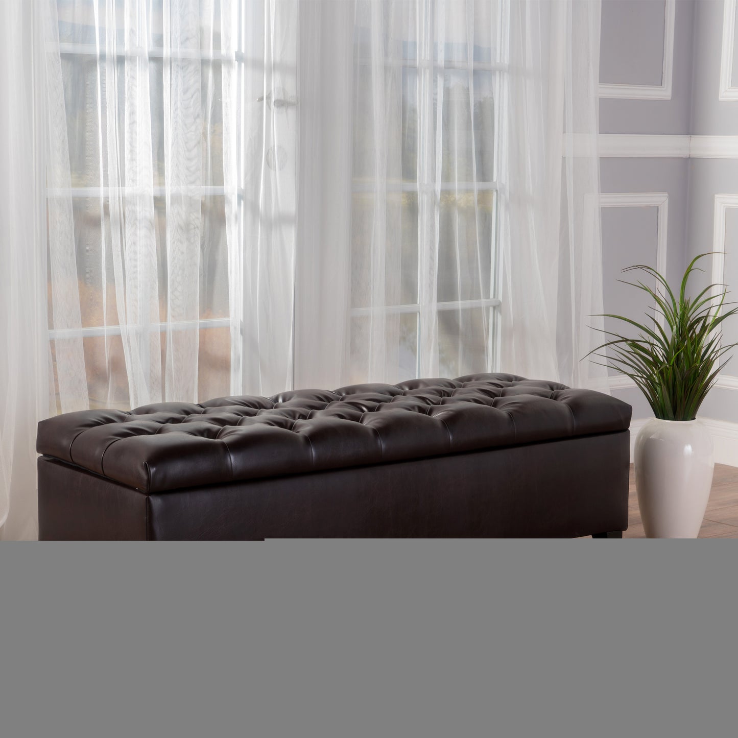 Niles Contemporary Glouster Ottoman