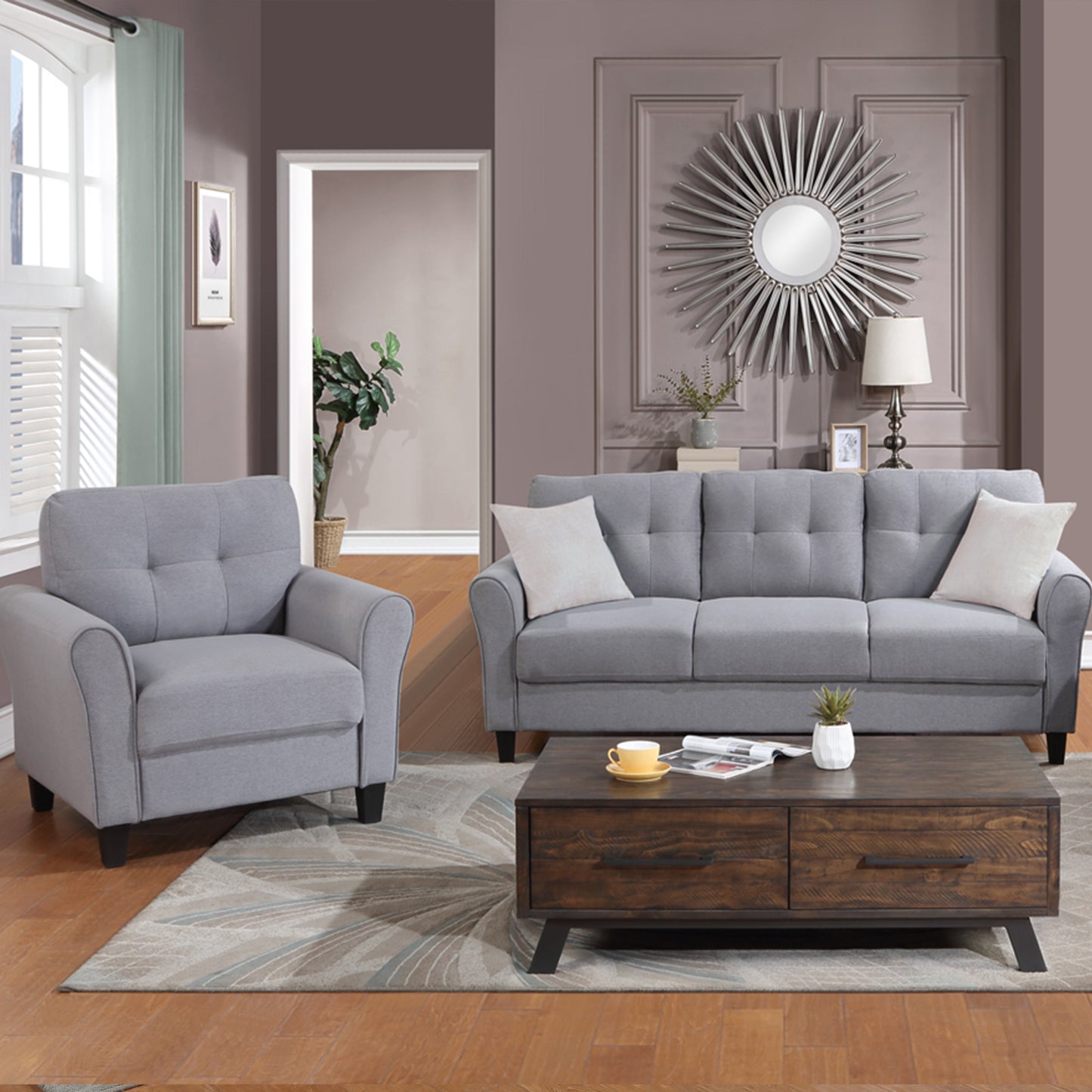 Lula Modern Sofa Set