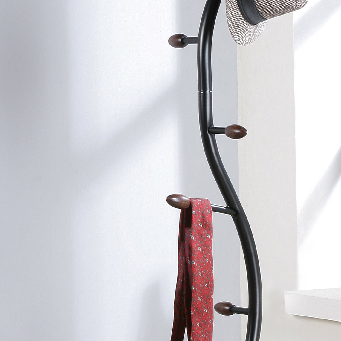 Fremont Contemporary Metal Standing Coat Rack
