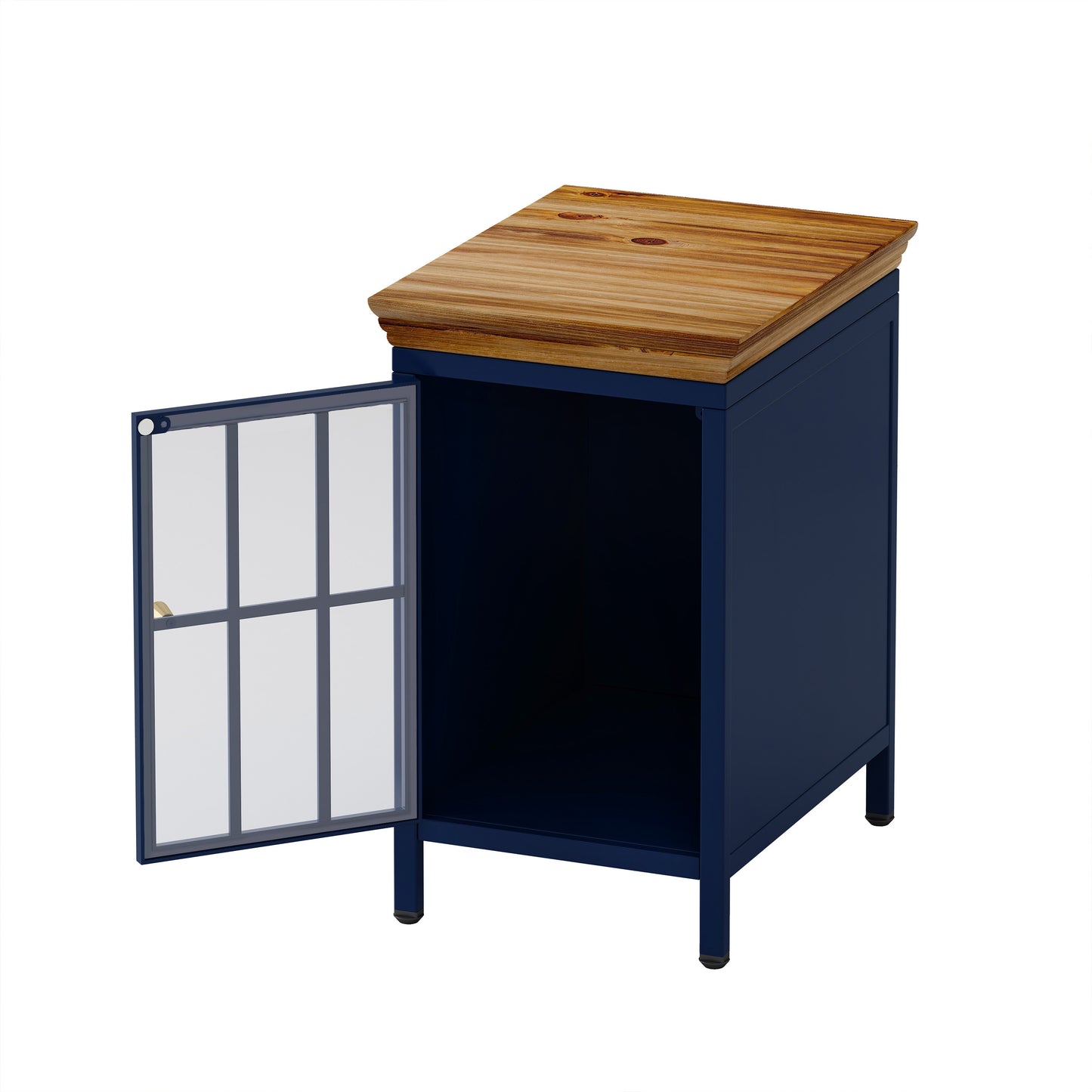 Napa Craftsman Solid Wood Storage Nightstand