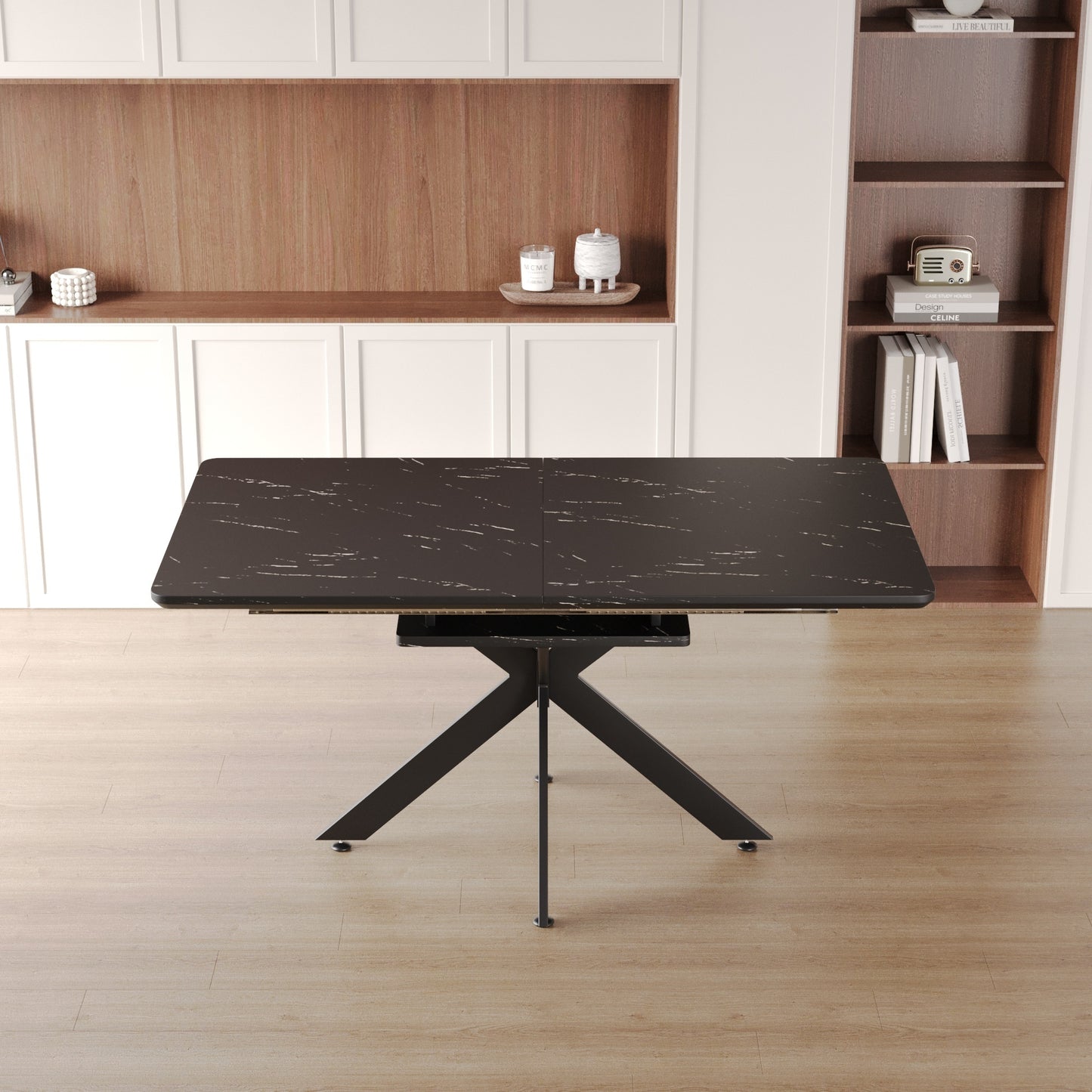 Lazzareschi Modern Extendable Dining Table