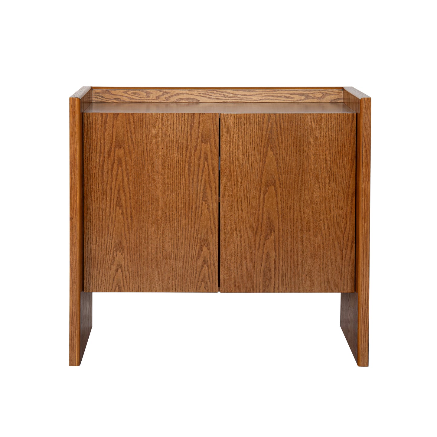 Kingsly Mid-Century Wood Storage Cabinet