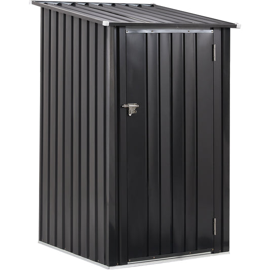 Marcel Industrial Sterling Steel Garden Shed