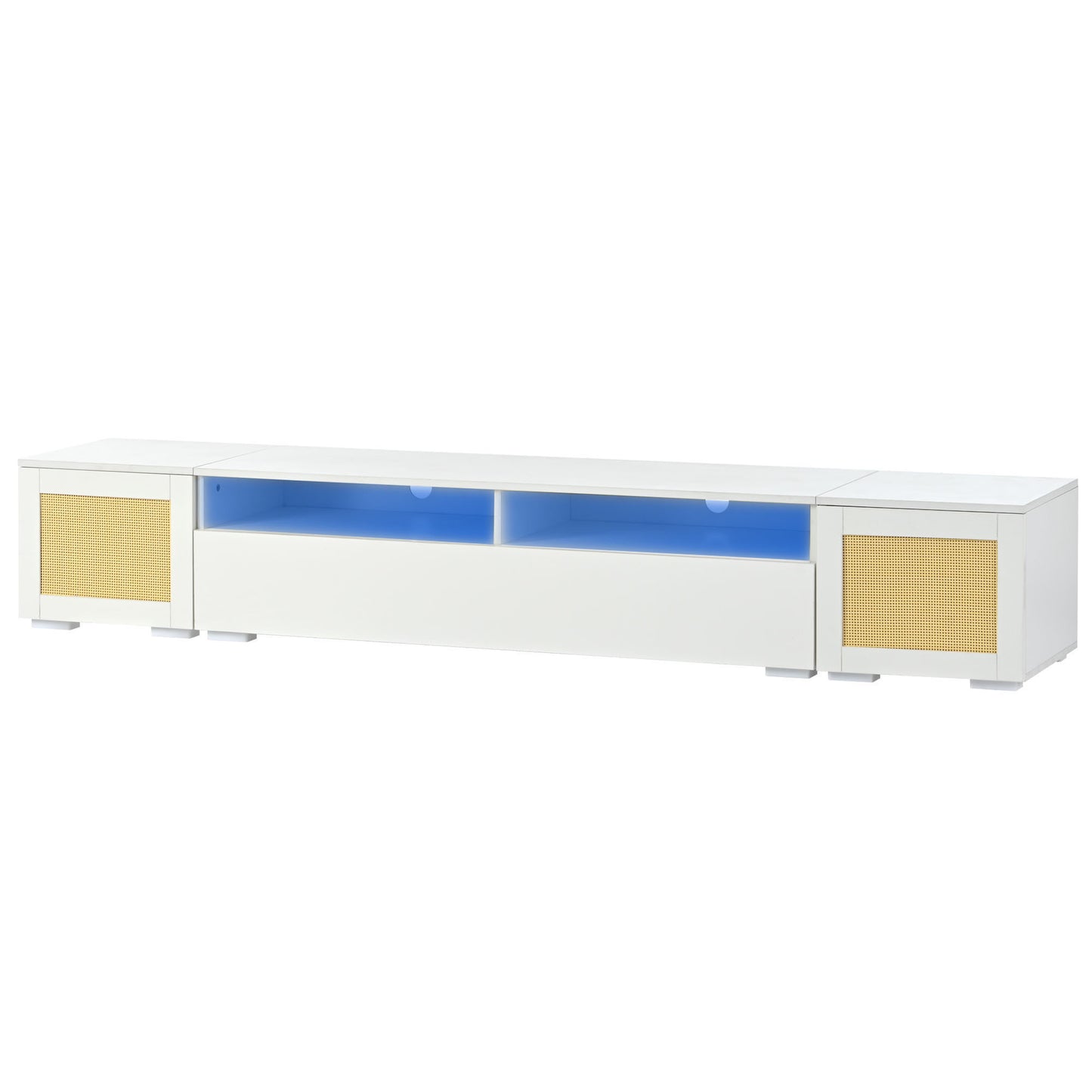 Westport Contemporary ON-TREND Rattan Entertainment Center