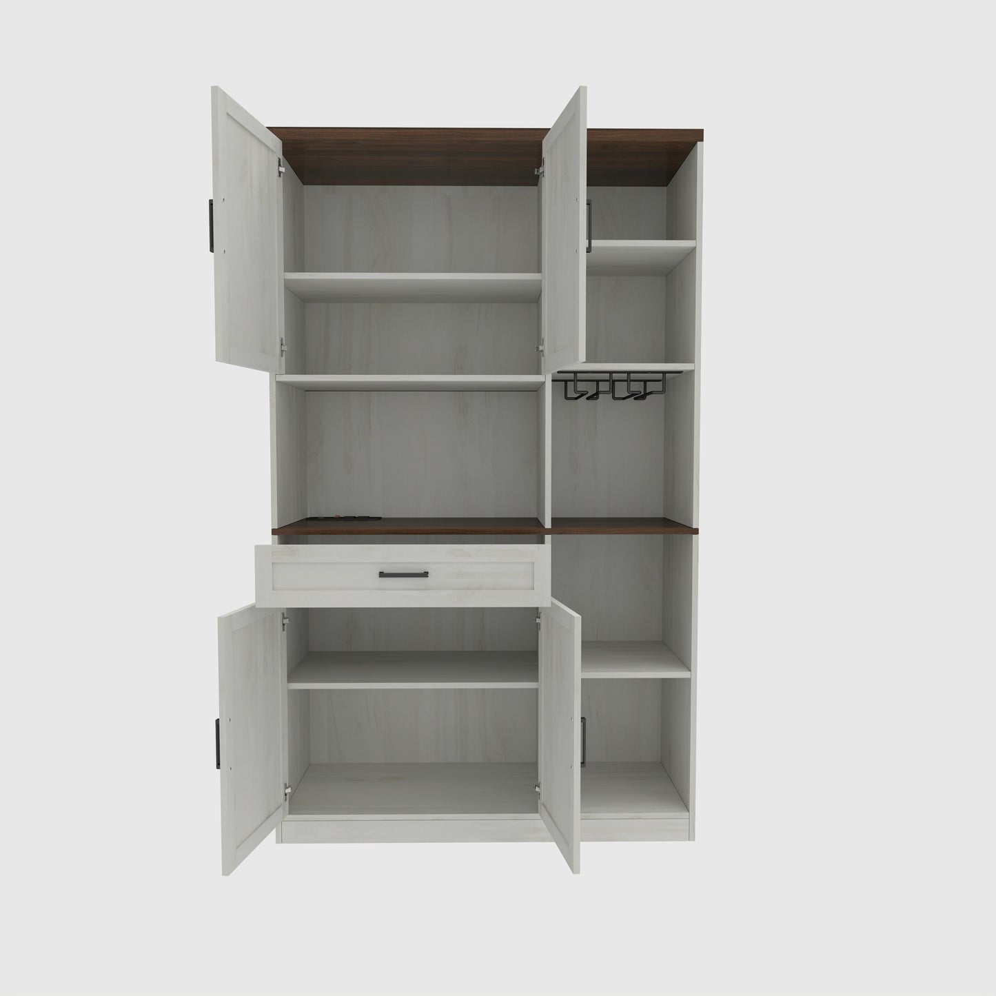 Calista Modern Multifunctional Pantry Sideboard