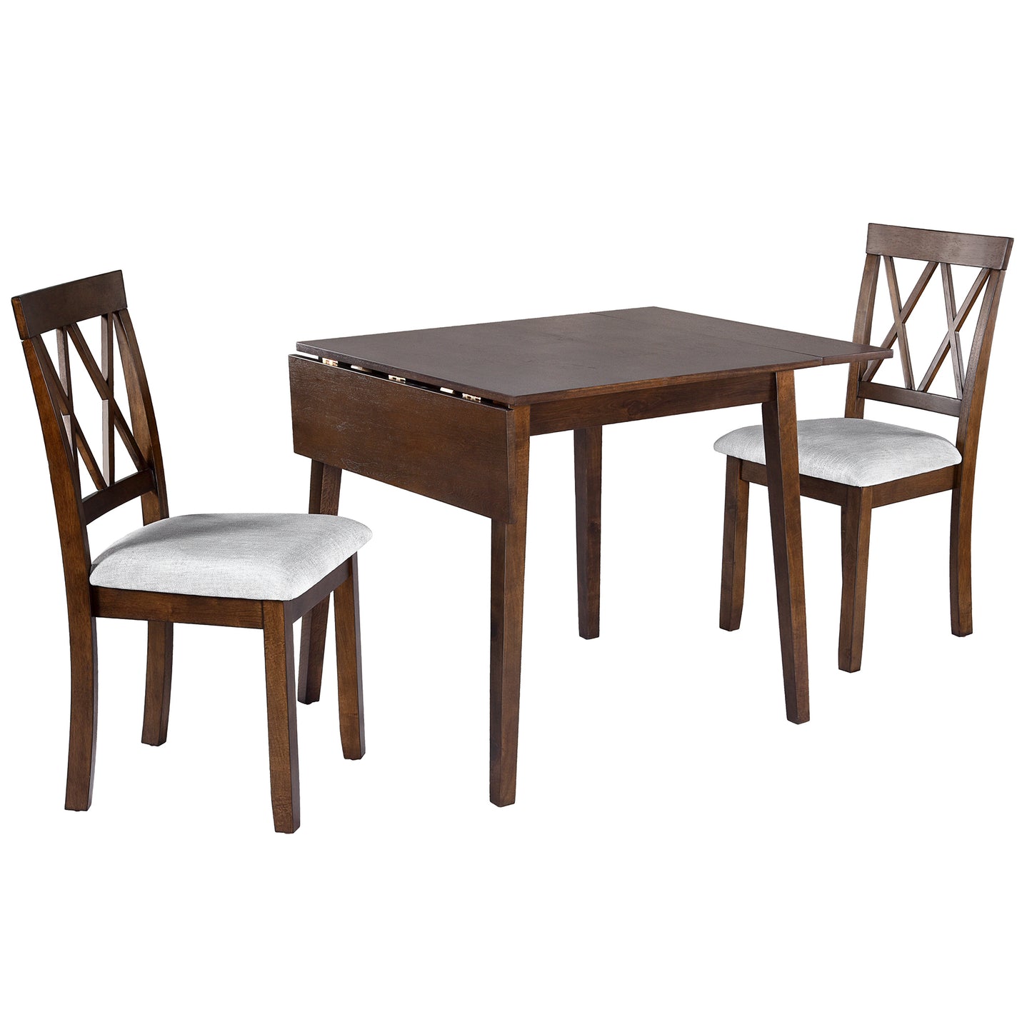 Irvington Contemporary Foldable Dining Table Set
