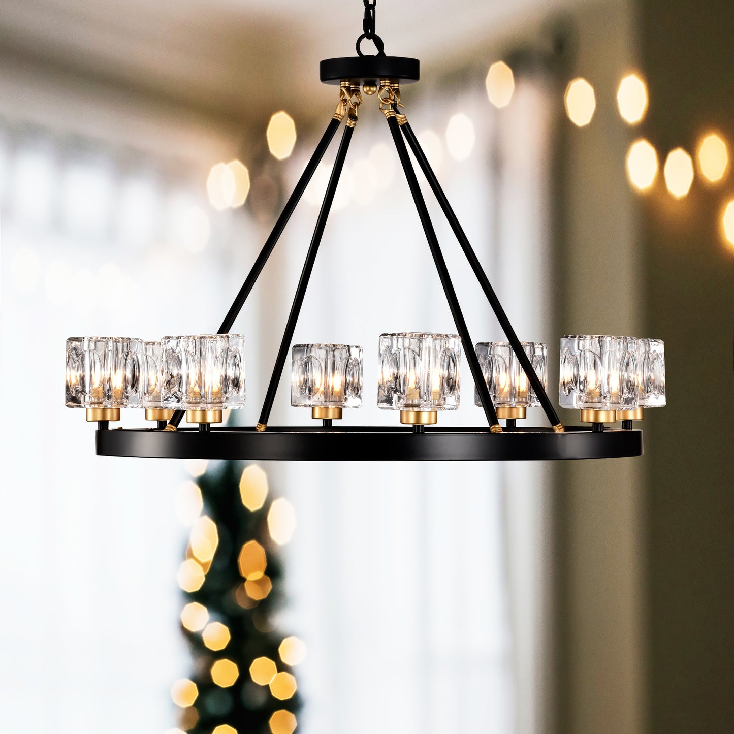 Justo Modern Crystal Chandelier