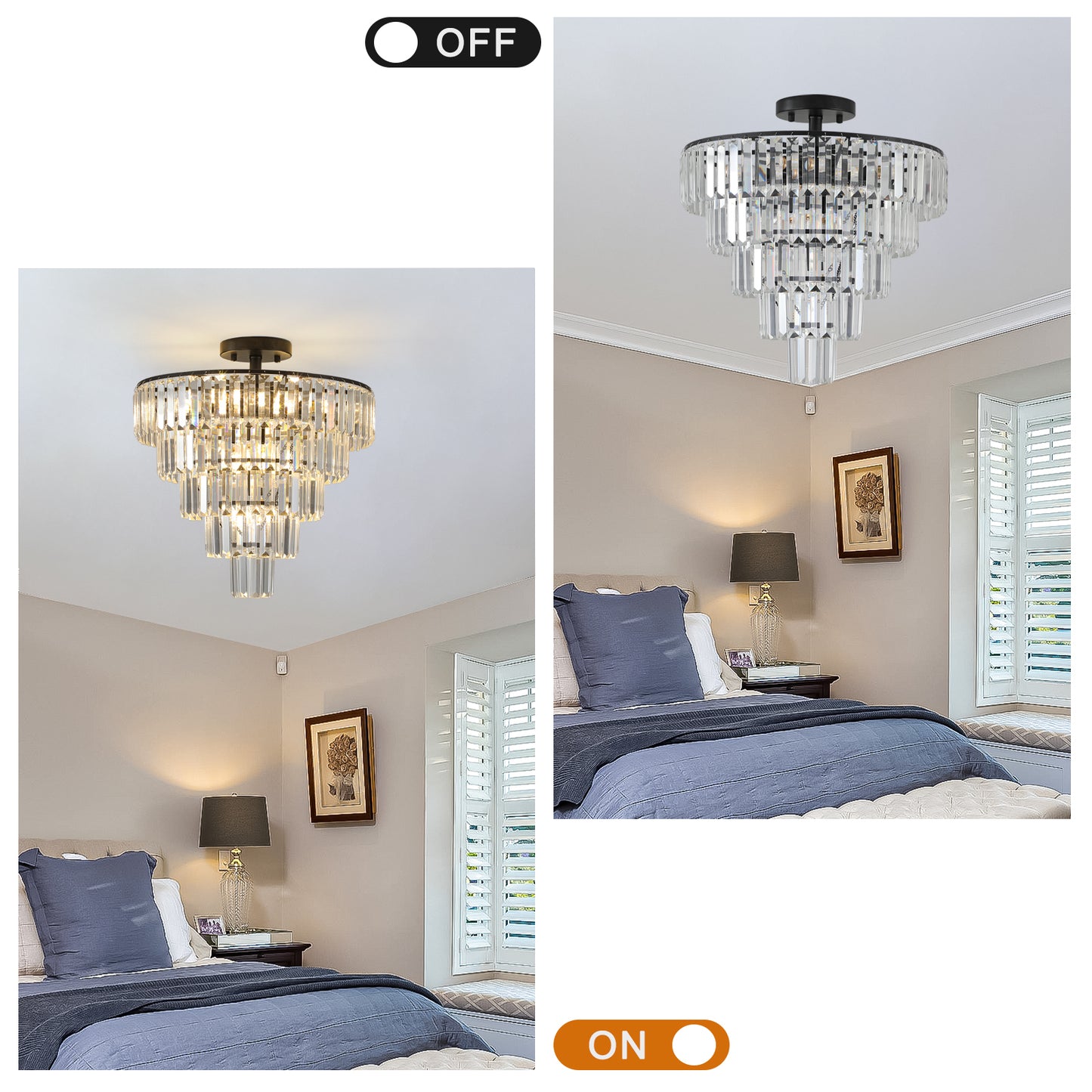 Oakridge Modern Crystal Chandelier