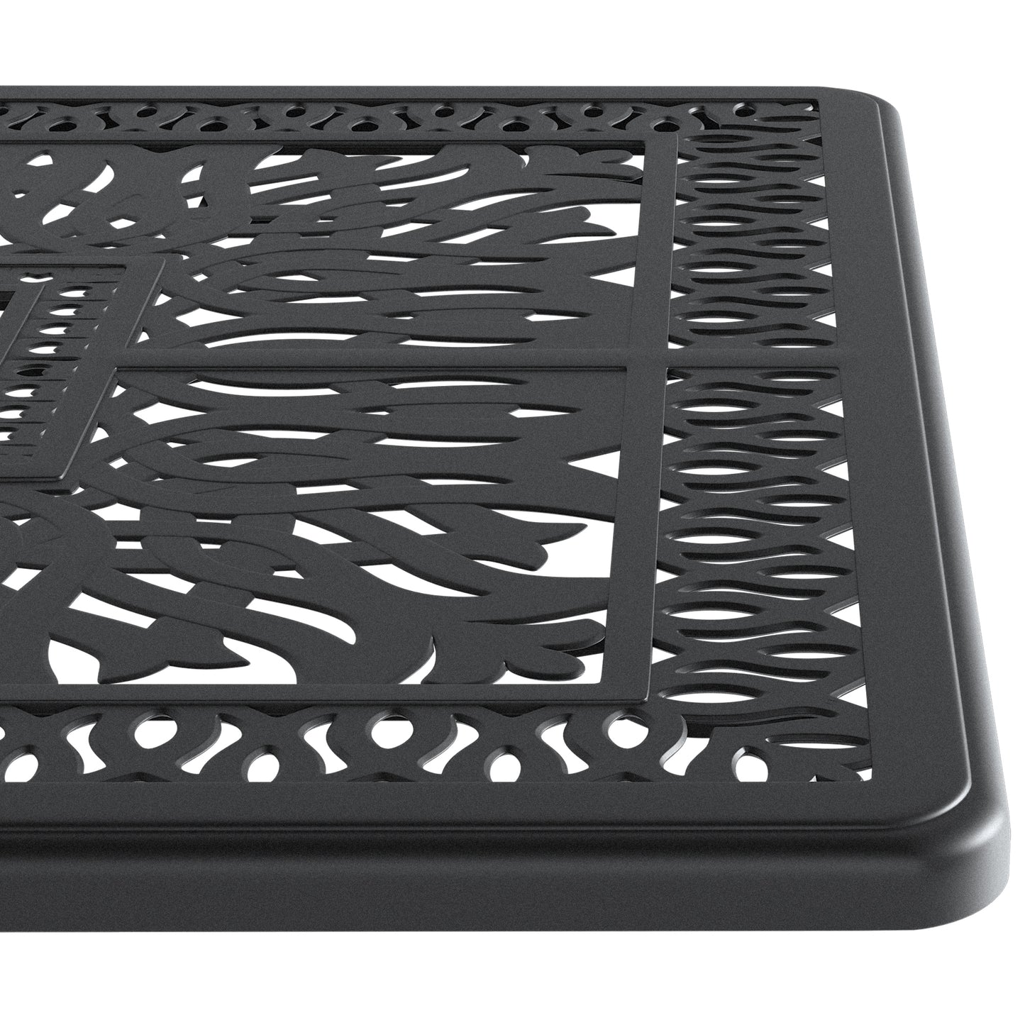 Justo Modern Cast Aluminum Patio Table