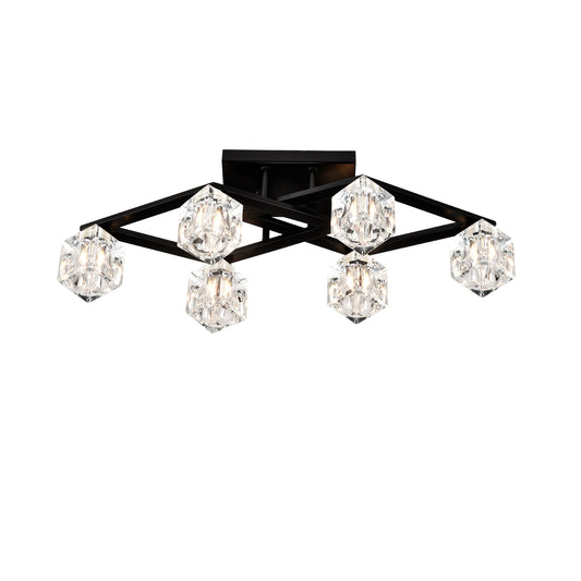 Lazzareschi Modern Light Crystal Ceiling