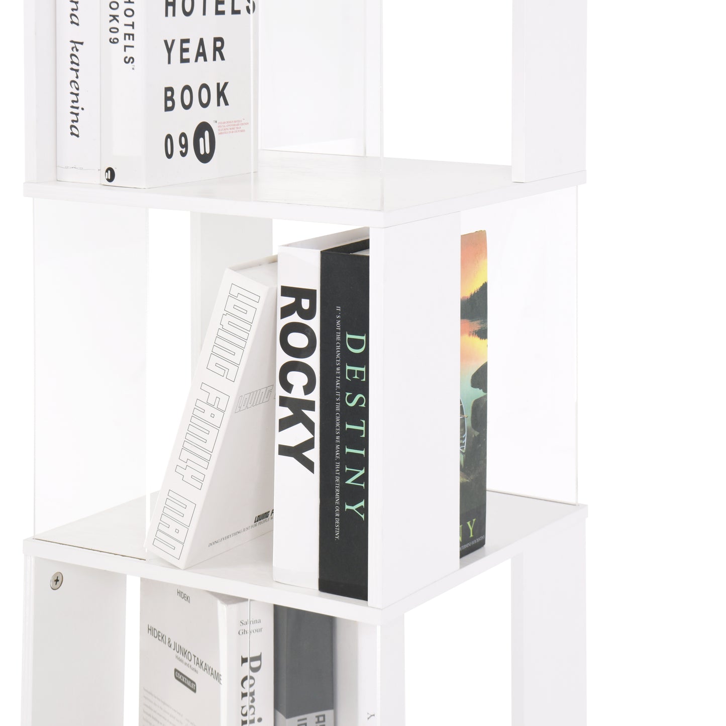 Oakridge Modern Rotating Acrylic Display Rack