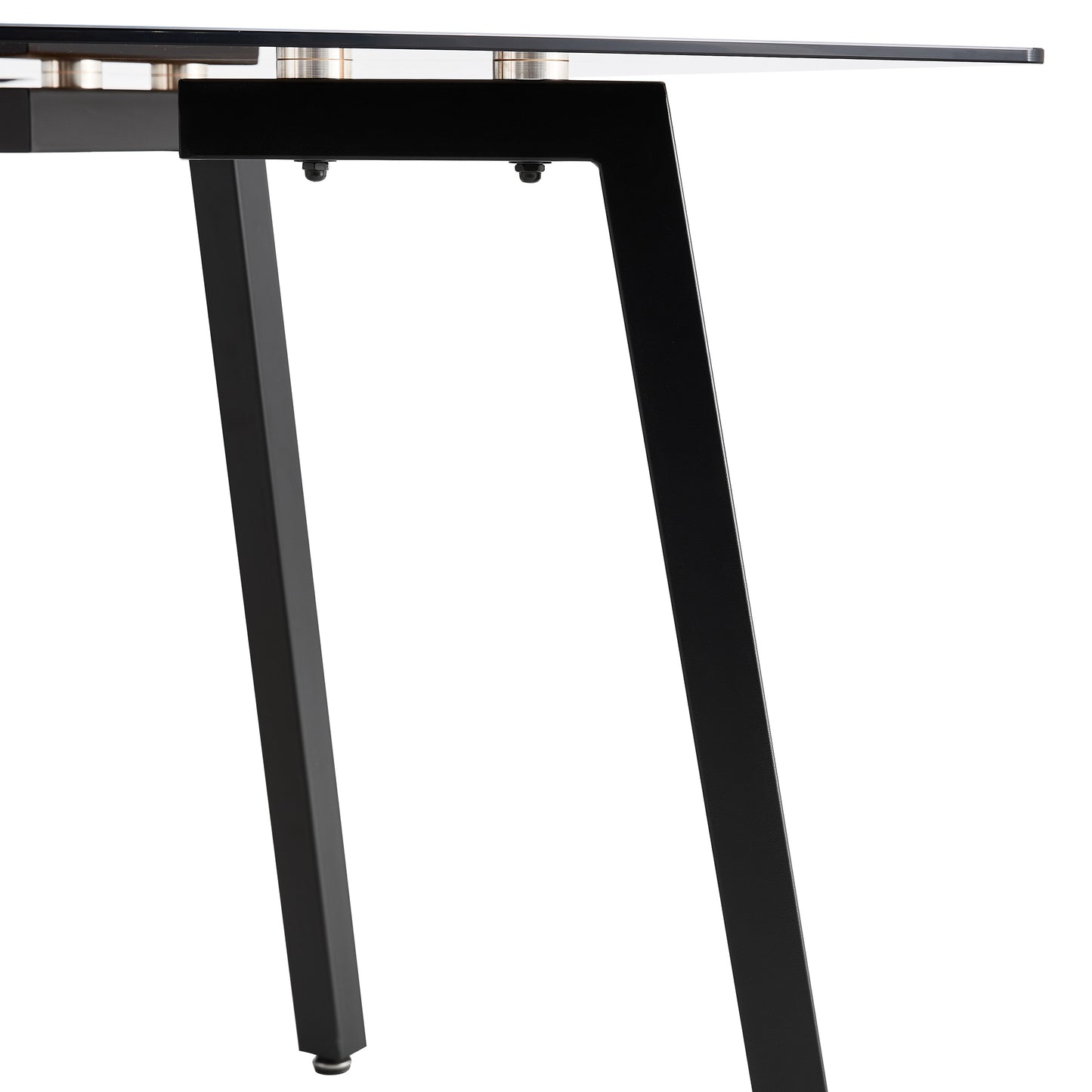 Lazzareschi Modern Glass Dining Table