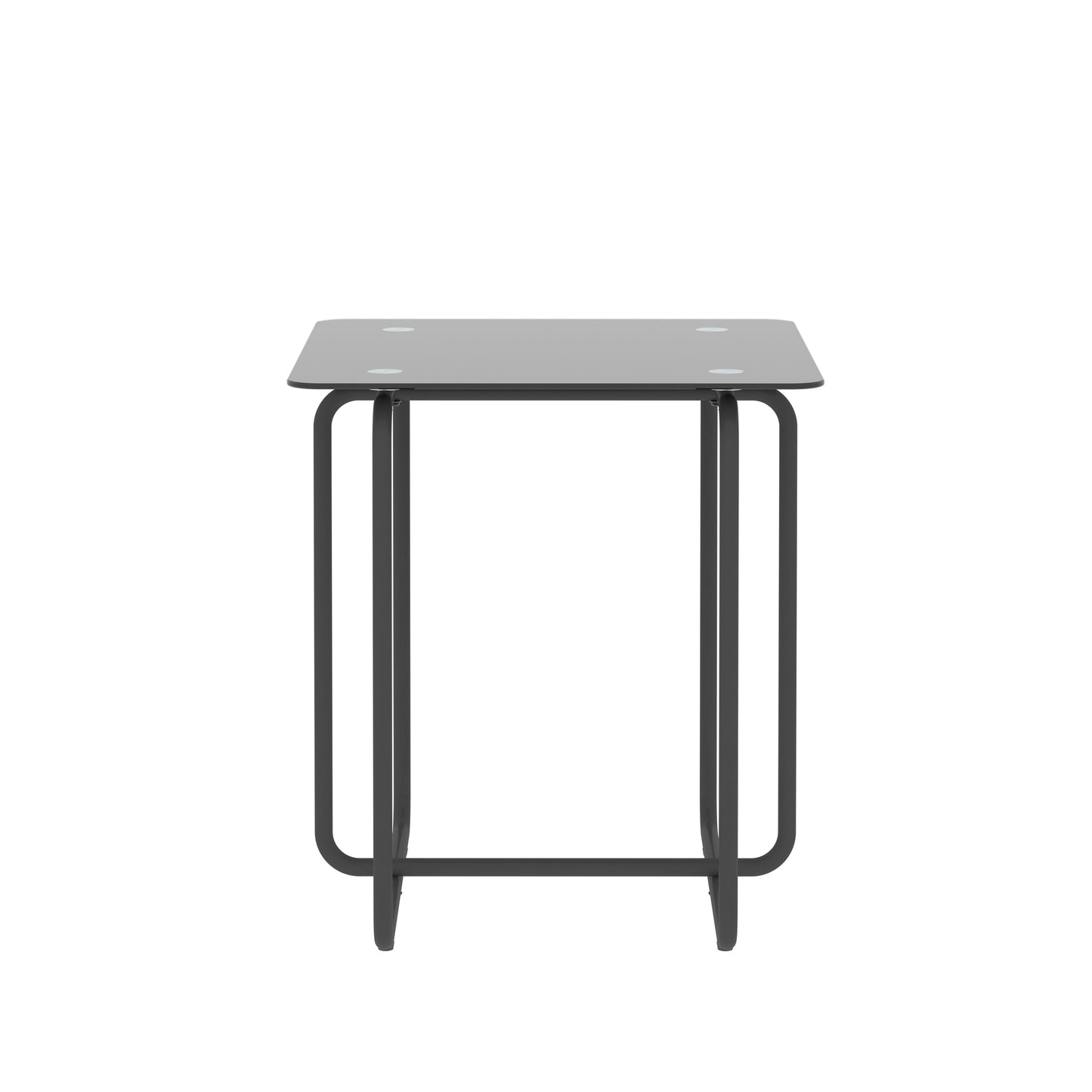 Fitch Modern Tempered Glass Coffee Table