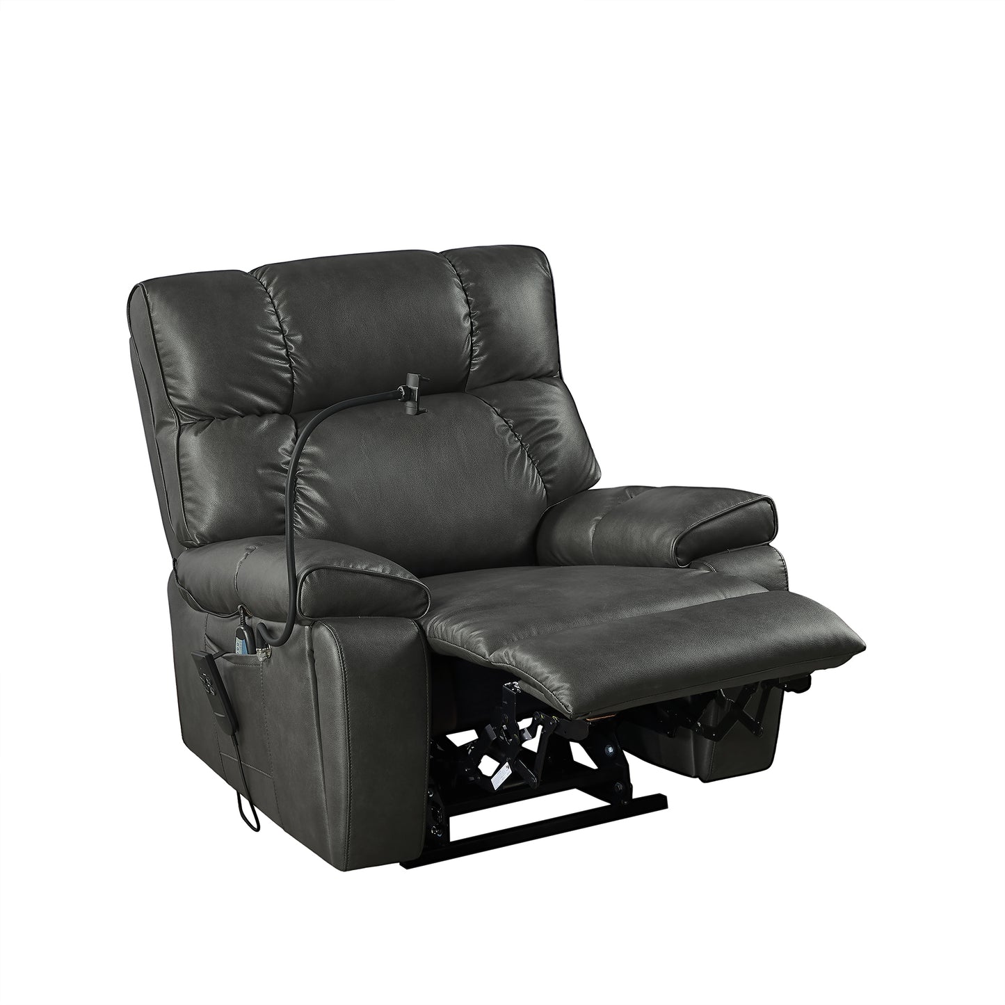 Cleo Contemporary Velvet Recliner Chair