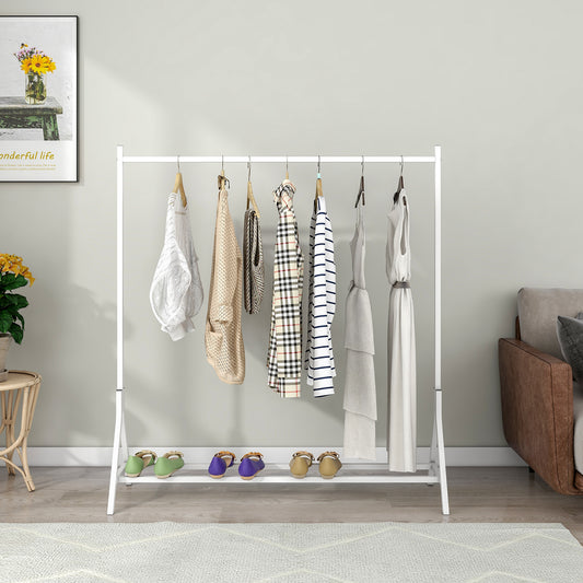 Bartholomew Industrial Freestanding Clothing Rack