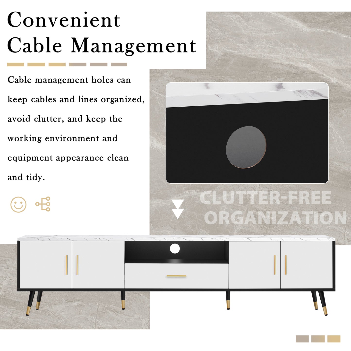 Sonoma Modern Velvet TV Stand