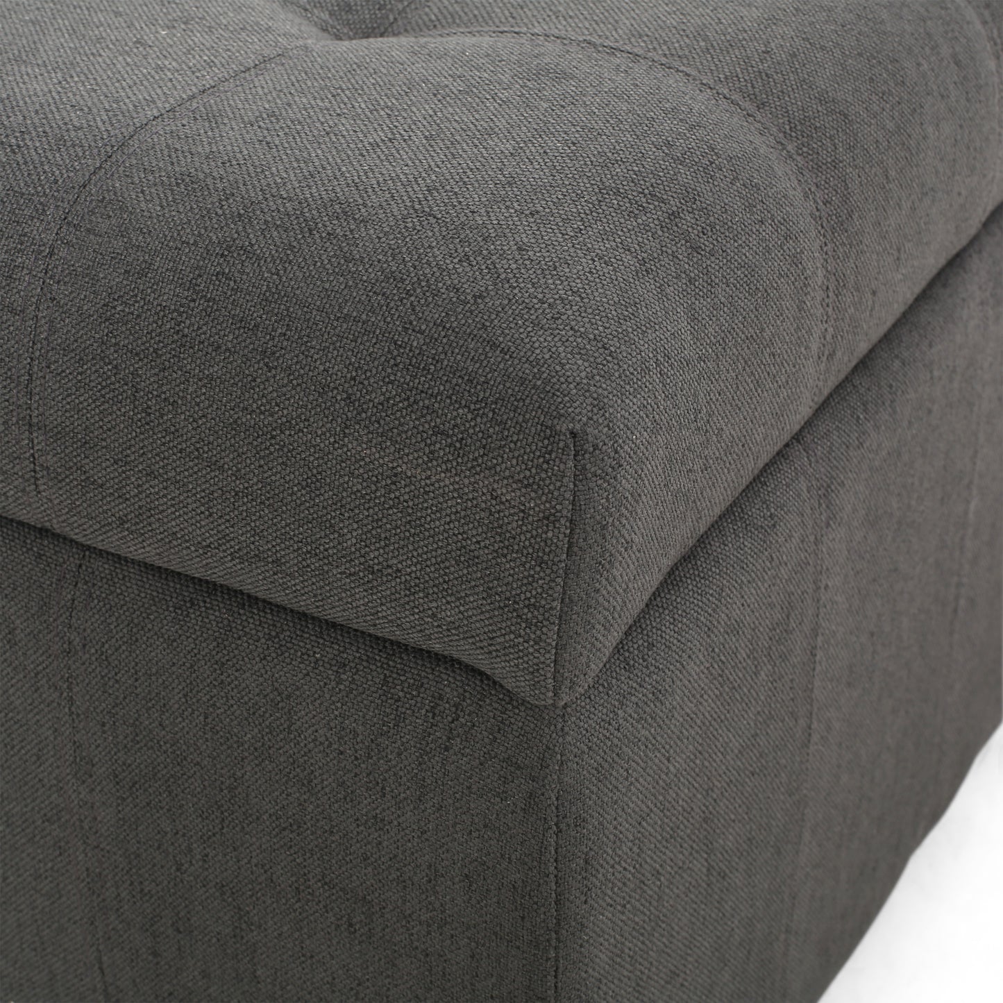 Oakridge Contemporary Velvet Ottoman