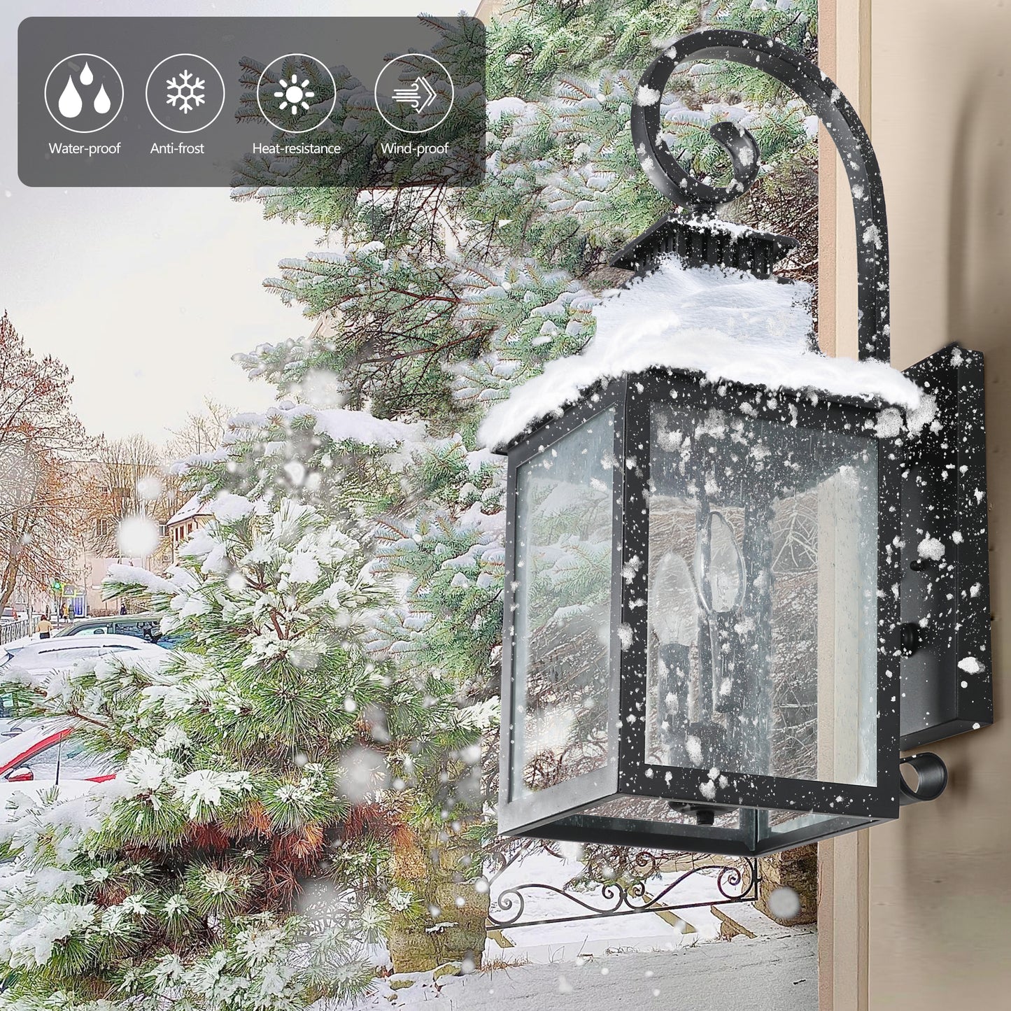 Kingsly Traditional Outdoor Wall Lamps