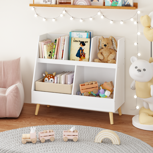 Healdsburg Craftsman Kids shelf Cubbies Organizer