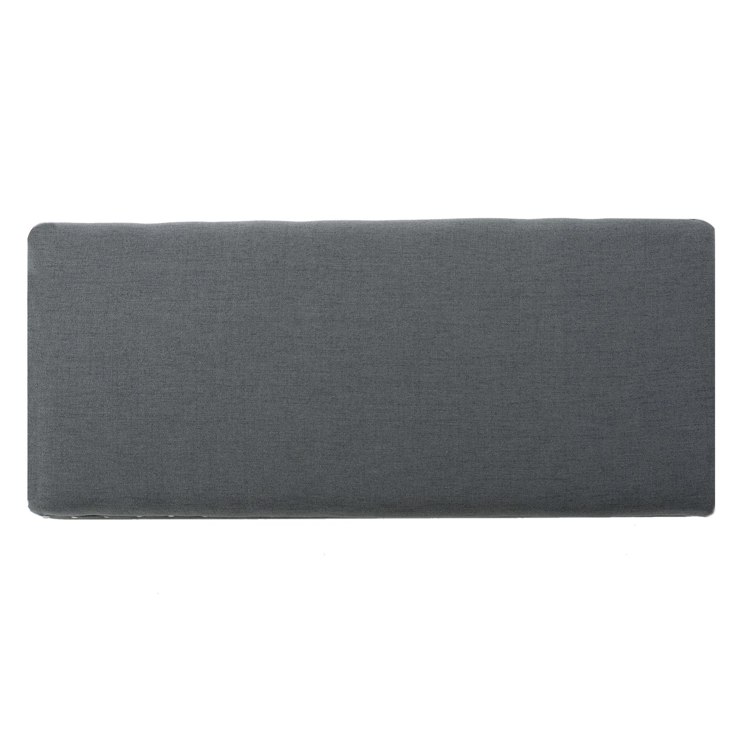 Mission Contemporary Velvet Storage Ottoman