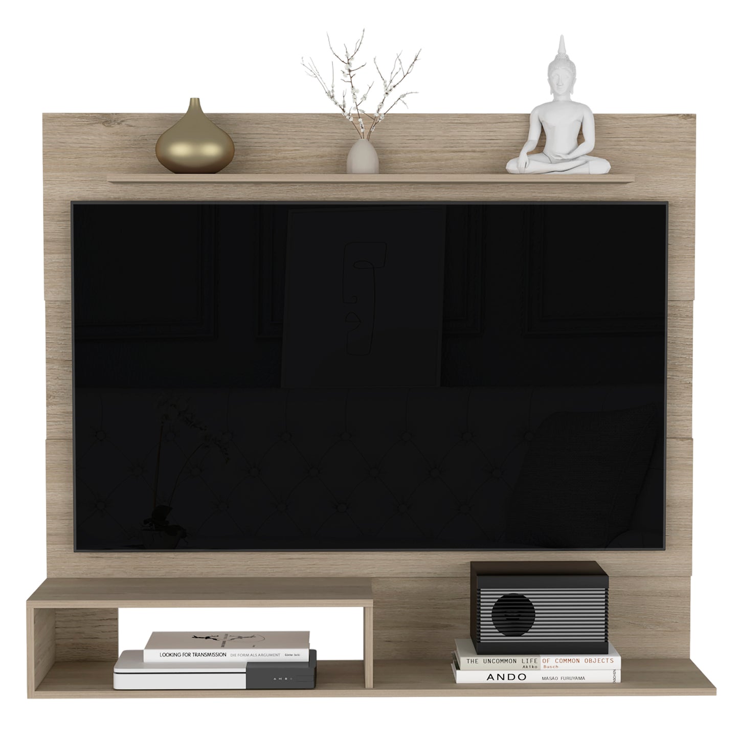 Ghivi Modern Albuquerque Light Pine Entertainment
