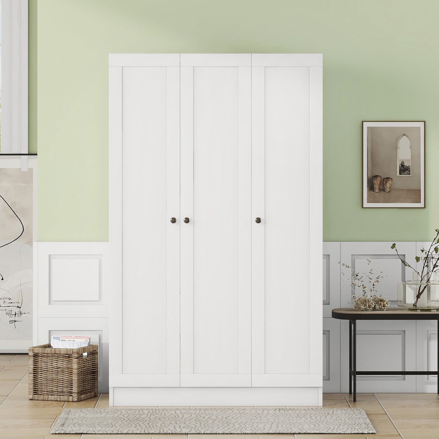 Healdsburg Contemporary Shutter Wardrobe