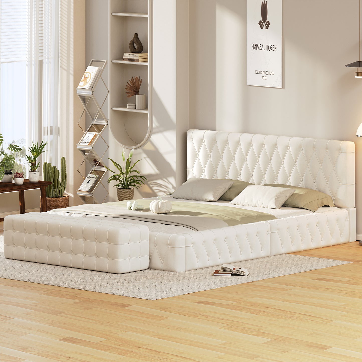 Emery Contemporary Upholstered Queen Bedroom Set