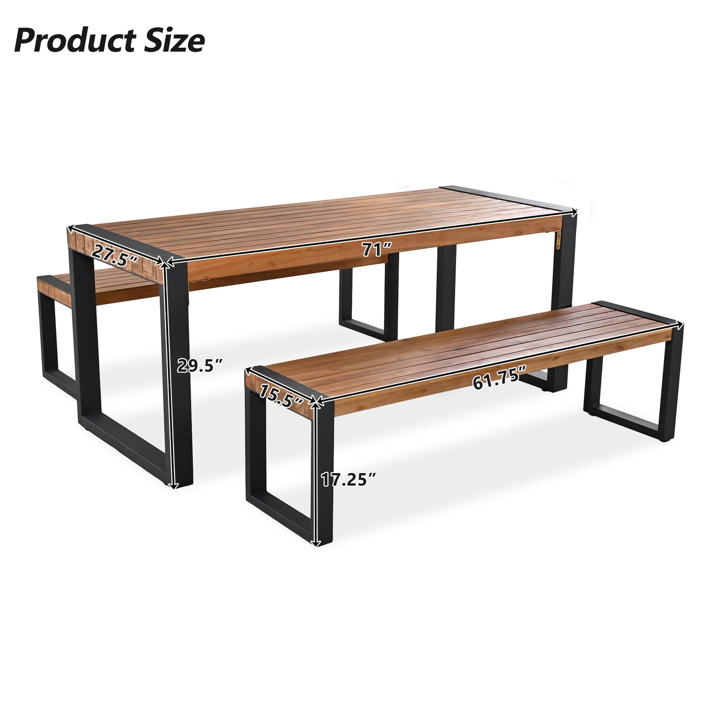 Oakridge Contemporary Outdoor Dining Set