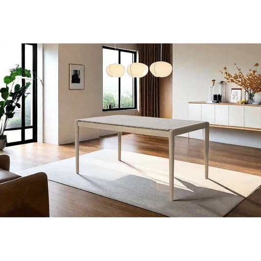 Jiron Modern Ashwood Minimalist Dining Table