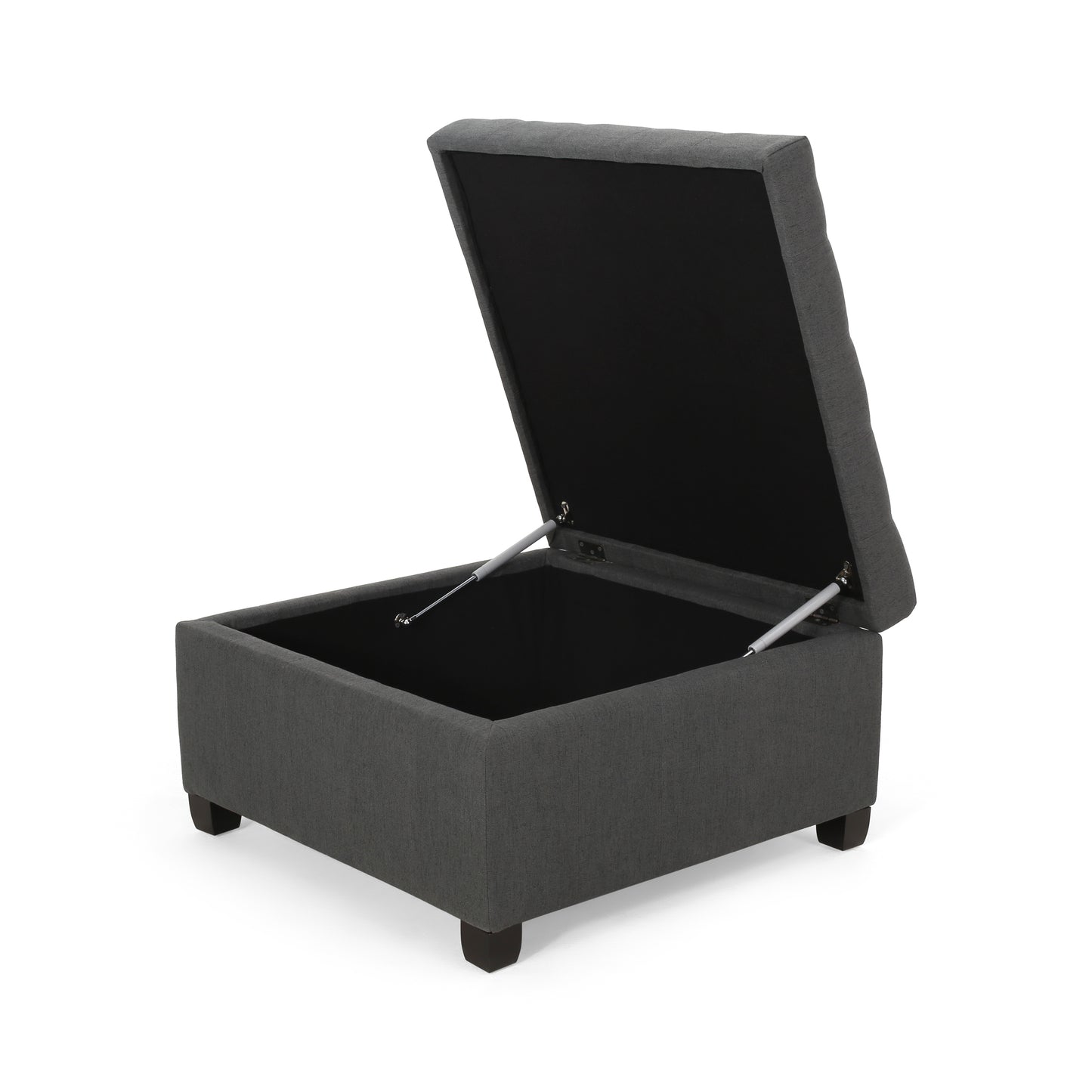 Oakridge Contemporary Velvet Ottoman