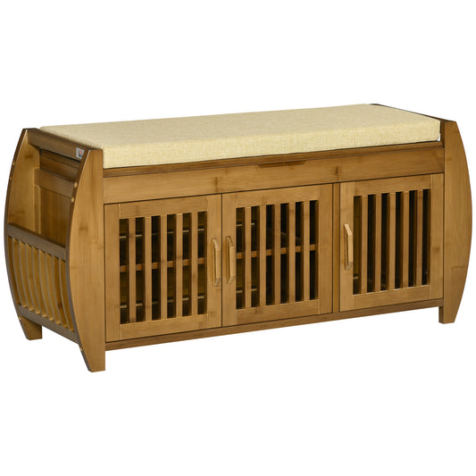 Niles Craftsman Velvet Classic Shoe Bench